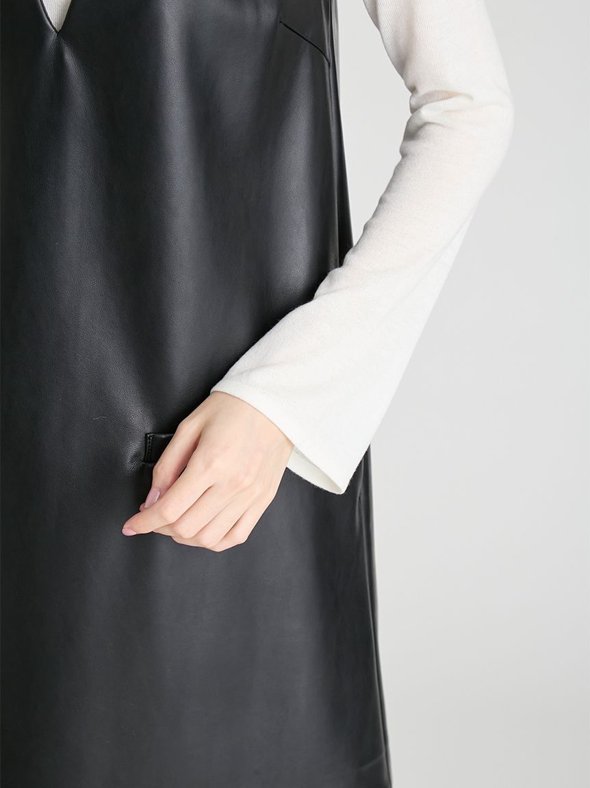 CELFORD「Vネックミニジャンパースカートセット」|ワンピース|