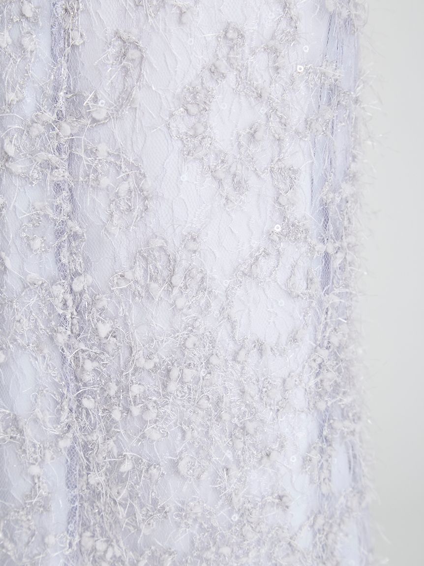 CELFORD「スパンコールレース刺繍スカート」|スカート|