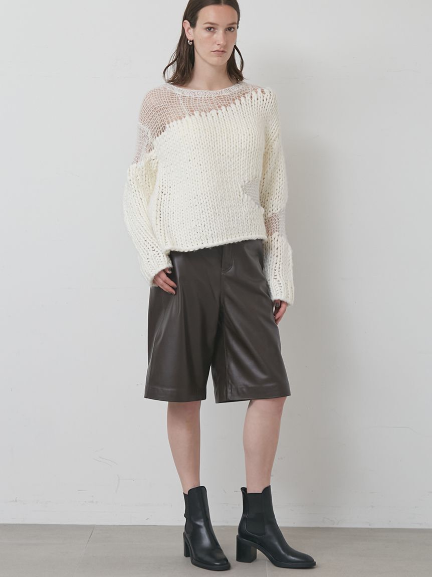 styling/「【セットアップ対応】ラムレザーハーフパンツ」|その他|