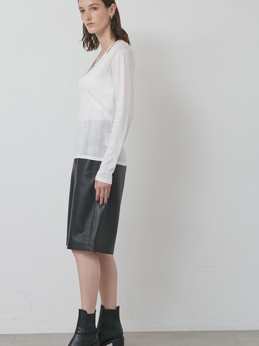 styling/「【セットアップ対応】ラムレザーハーフパンツ」|その他|