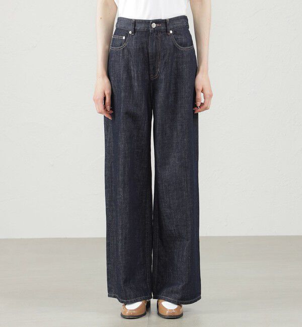 MACKINTOSH PHILOSOPHY「コットンリネンワイドデニム」|デニム|