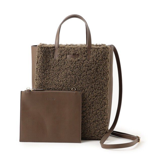 MACKINTOSH PHILOSOPHY「ボア3wayトート」|トートバッグ|キャメル