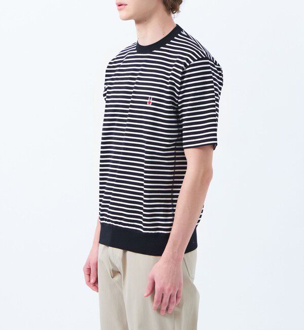 MACKINTOSH PHILOSOPHY「バッキンガムベア BD天竺 ワイドリブ半袖Tシャツ」|Tシャツ・カットソー|