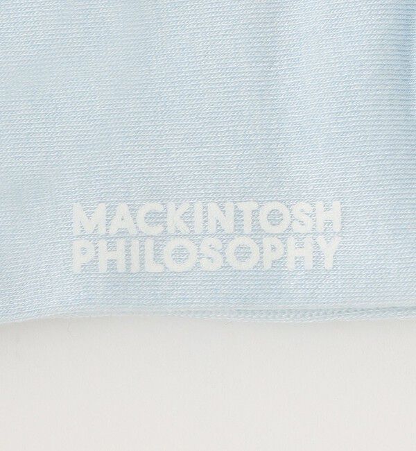 MACKINTOSH PHILOSOPHY「【WEB&一部店舗限定】フラワーワンポイントソックス」|ソックス|