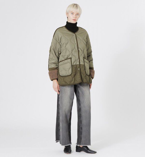  「リバーシブルキルティングブルゾン」|ブルゾン・スタジャン|