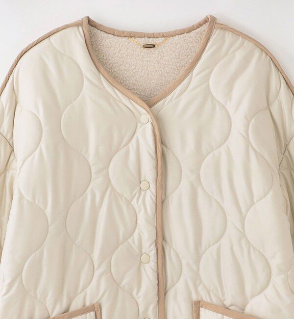  「リバーシブルキルティングブルゾン」|ブルゾン・スタジャン|