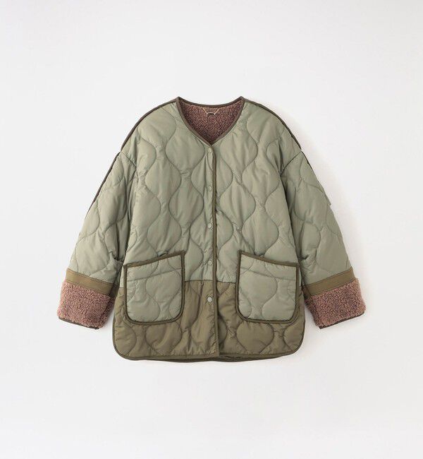  「リバーシブルキルティングブルゾン」|ブルゾン・スタジャン|