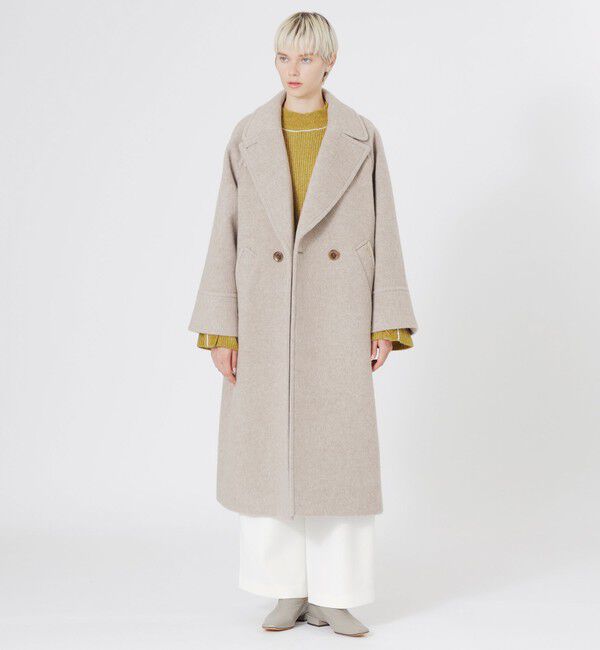  「ウールボンディングオーバーコート」|チェスターコート|