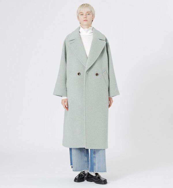  「ウールボンディングオーバーコート」|チェスターコート|