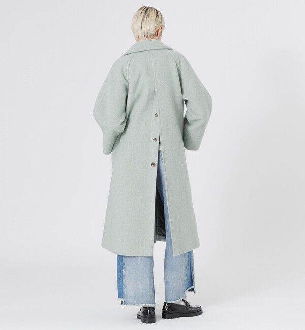 「ウールボンディングオーバーコート」|チェスターコート|
