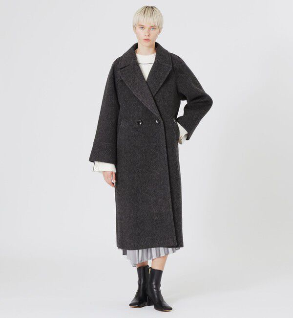  「ウールボンディングオーバーコート」|チェスターコート|