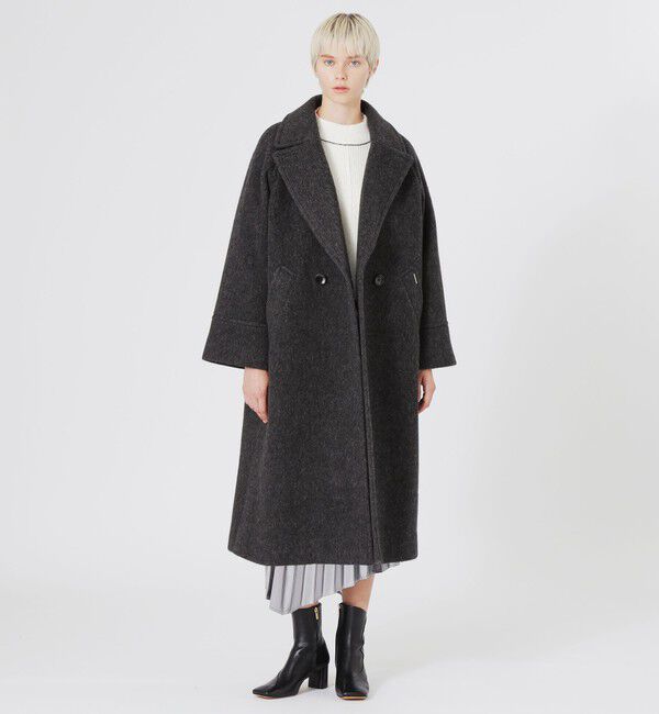  「ウールボンディングオーバーコート」|チェスターコート|