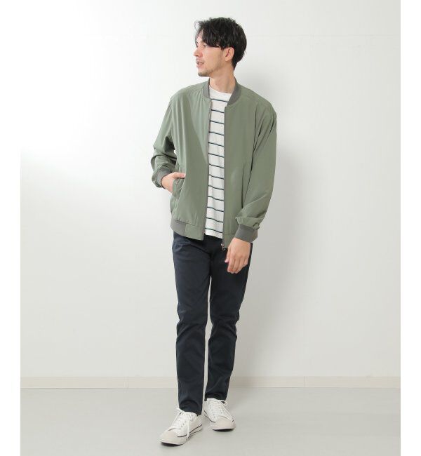 ikka「【撥水】Teflonストレッチブルゾン」|ブルゾン・スタジャン|