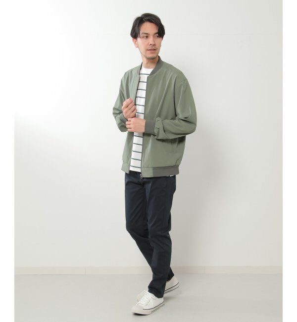 ikka「【撥水】Teflonストレッチブルゾン」|ブルゾン・スタジャン|