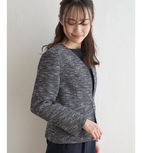 IKKA LOUNGE「ファンシーツイードジャケット」|その他|