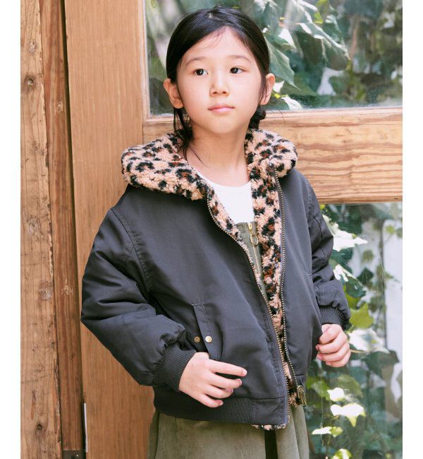 ikka kids「リバーシブルボアブルゾン（110~160cm）」|その他|