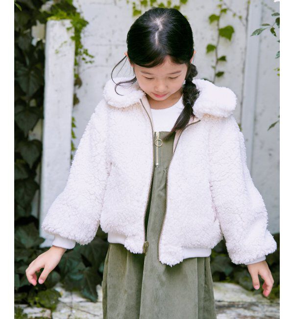 ikka kids「リバーシブルボアブルゾン（110~160cm）」|その他|