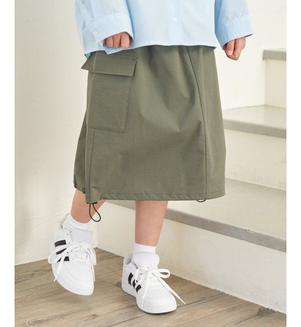 ikka kids「【親子おそろい】リップカーゴスカート（120~160cm）」|スカート|
