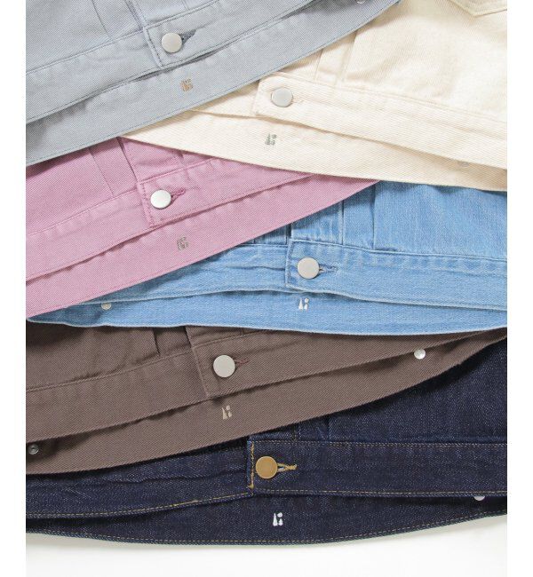 Lbc with Life「【sweet web掲載】LBCデニムノーカラージャケット」|ブルゾン・スタジャン|