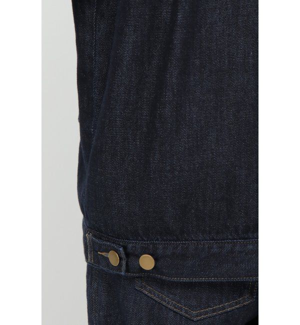 Lbc with Life「【sweet web掲載】LBCデニムノーカラージャケット」|ブルゾン・スタジャン|