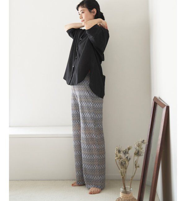 Lbc with Life「カットジャカードメランジパンツ」|その他|