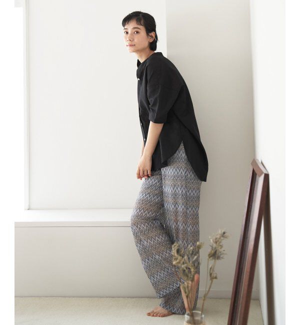 Lbc with Life「カットジャカードメランジパンツ」|その他|