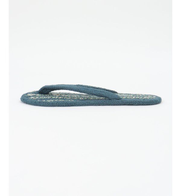 Lbc with Life「ヘリンボーン柄コットンサンダル」|ルームシューズ|