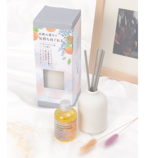 Lbc with Life「暮らしに添えるリードディフューザー」|アロマ・ルームフレグランス|オレンジ