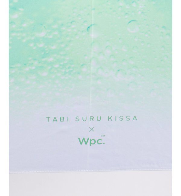 Lbc with Life「旅する喫茶&times;Wpc. クリームソーダパラソル ロング 日傘 長傘」|傘|