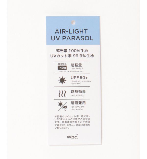 Lbc with Life「旅する喫茶&times;Wpc. クリームソーダパラソル ミニ 折りたたみ傘 日傘」|傘|