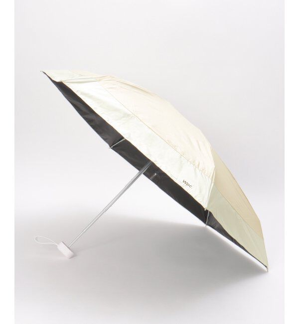 Lbc with Life「Wpc. 遮光切り継ぎタイニー 日傘 折りたたみ傘」|傘|ベージュ