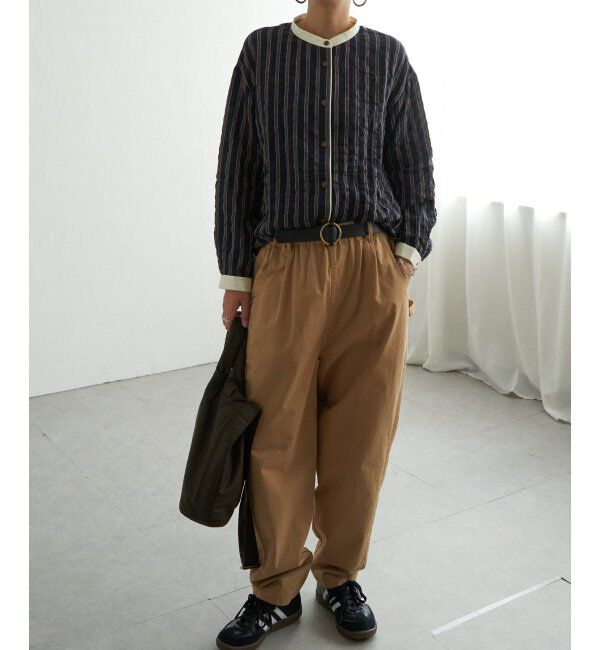 Lbc with Life「クレリックパイピングシャツ」|シャツ・ブラウス|