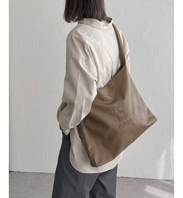 Lbc with Life「洗える合皮ワンショルダーバッグ」|その他|