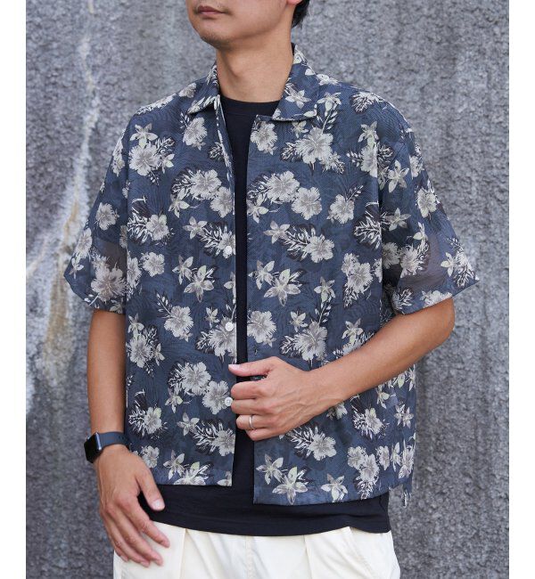 VENCE share style「シアーメッシュシャツ」|シャツ・ブラウス|