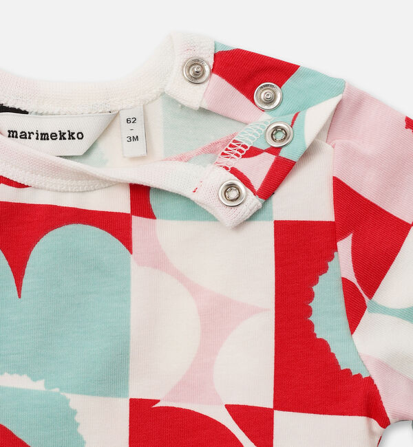 Marimekko「[kids]Vinde Ruutu Unikko ロンパース」|その他|