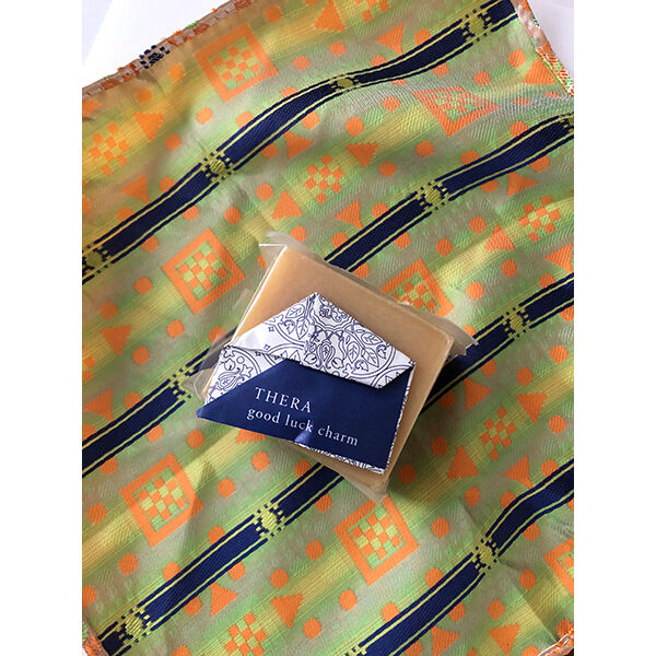  「THERA kampo:reシルクロード和漢石鹸セット 青/しっとり(3個)」|ボディクレンジング|