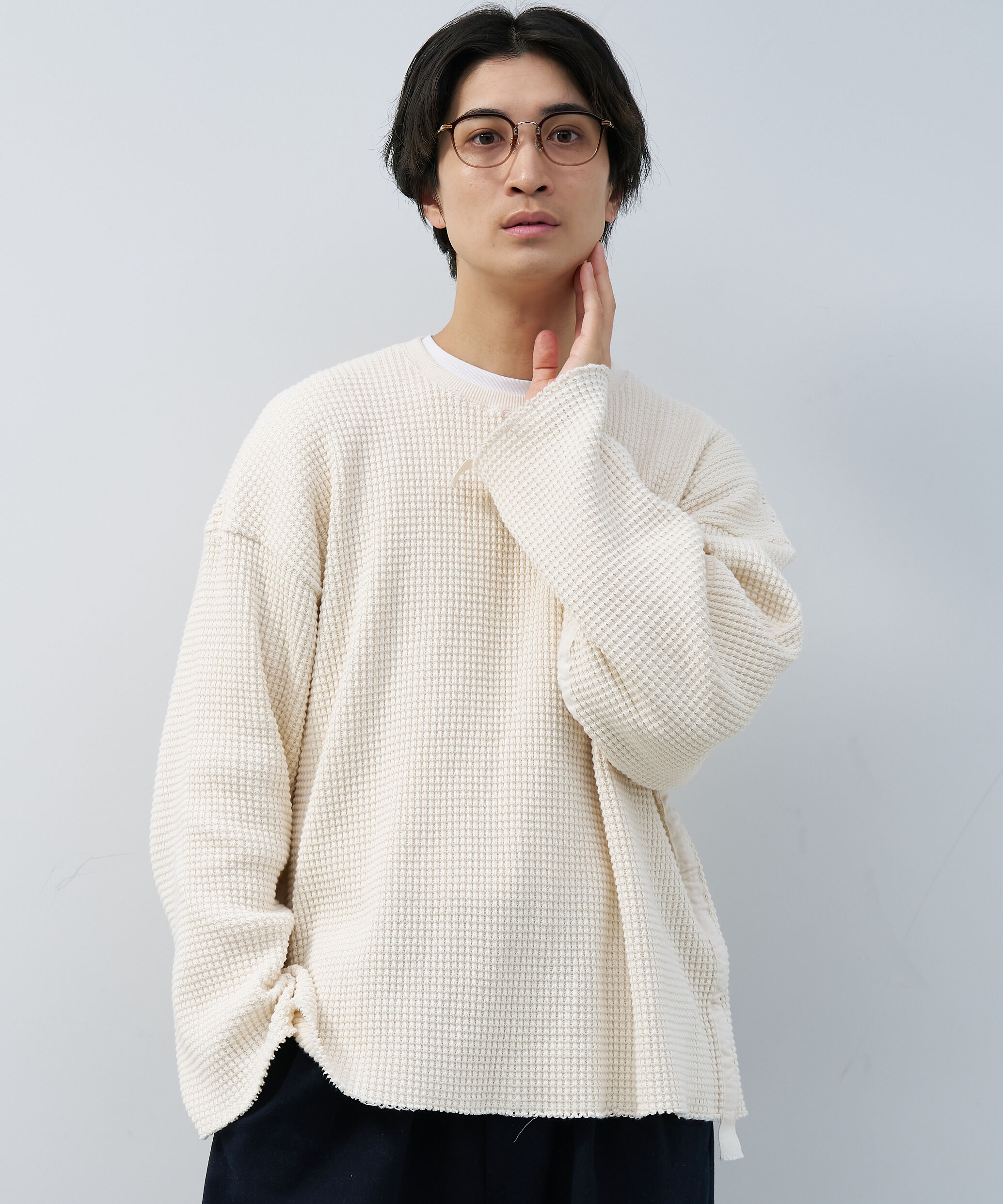  「ウェリントン型 大人可愛いメガネ トレンド感&times;きちんと感のあるデザイン｜黒縁 クリア レンズ交換券付き」|メガネ|