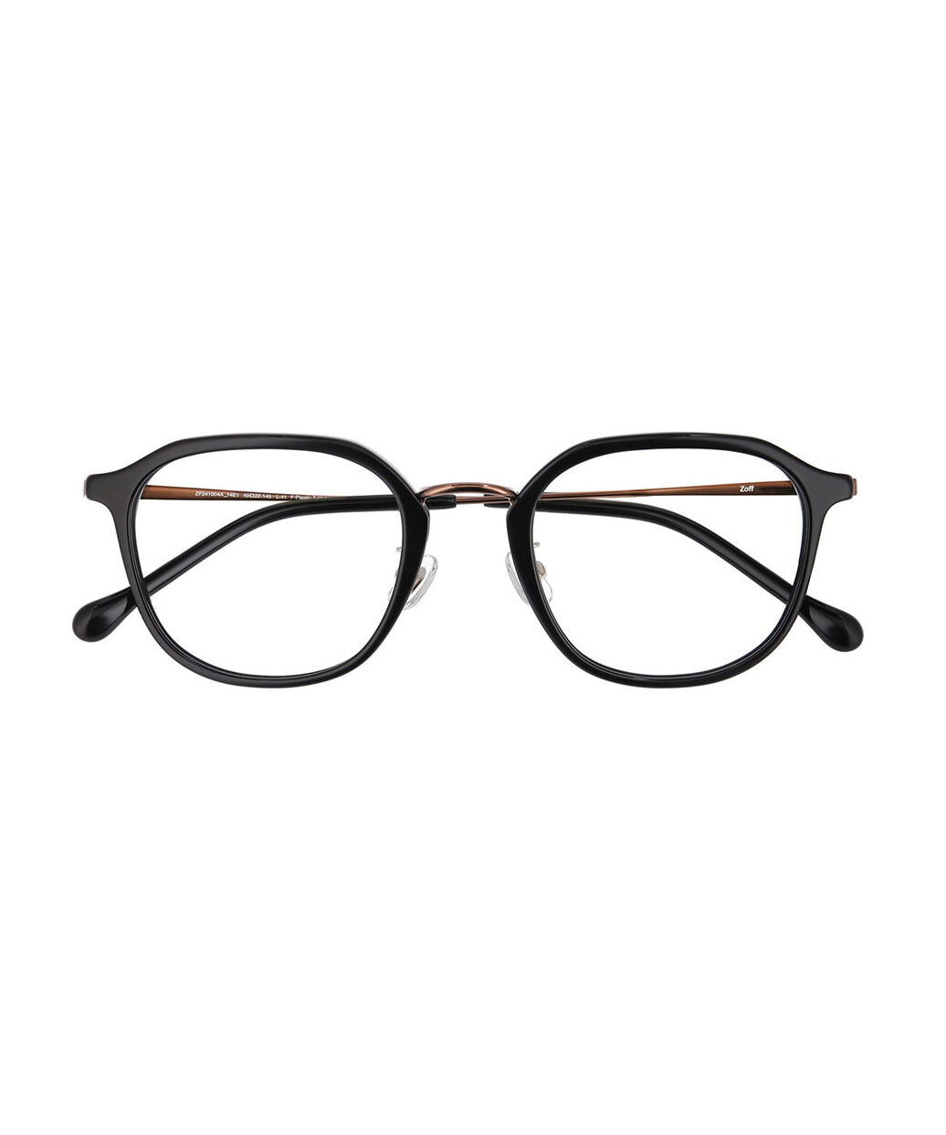  「ウェリントン型 大人可愛いメガネ トレンド感&times;きちんと感のあるデザイン｜黒縁 クリア レンズ交換券付き」|メガネ|