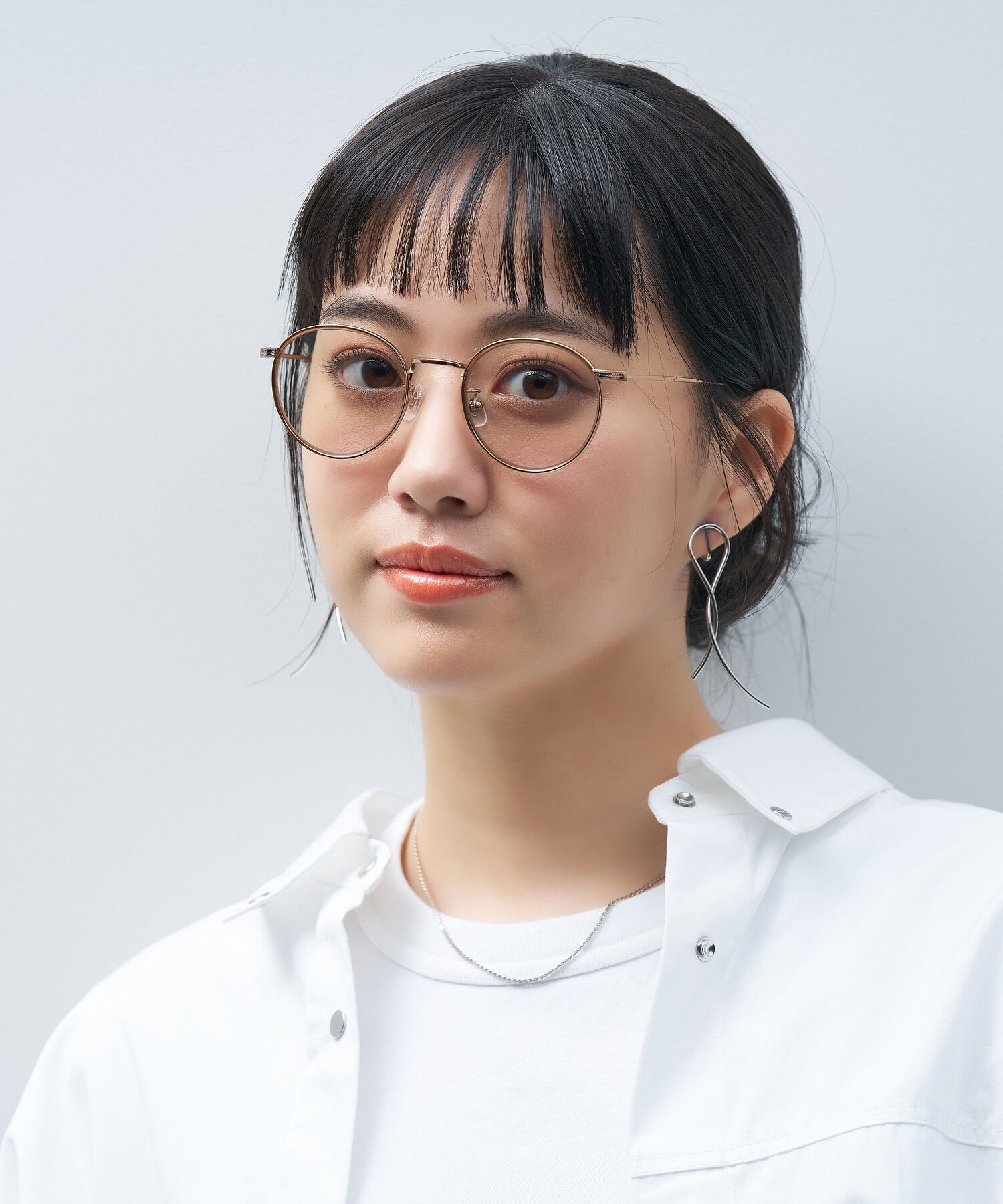  「Zoff | UNITED ARROWS ボストン型 サングラス メタル チタン 軽量 UVカット ユナイテッドアローズ」|サングラス|