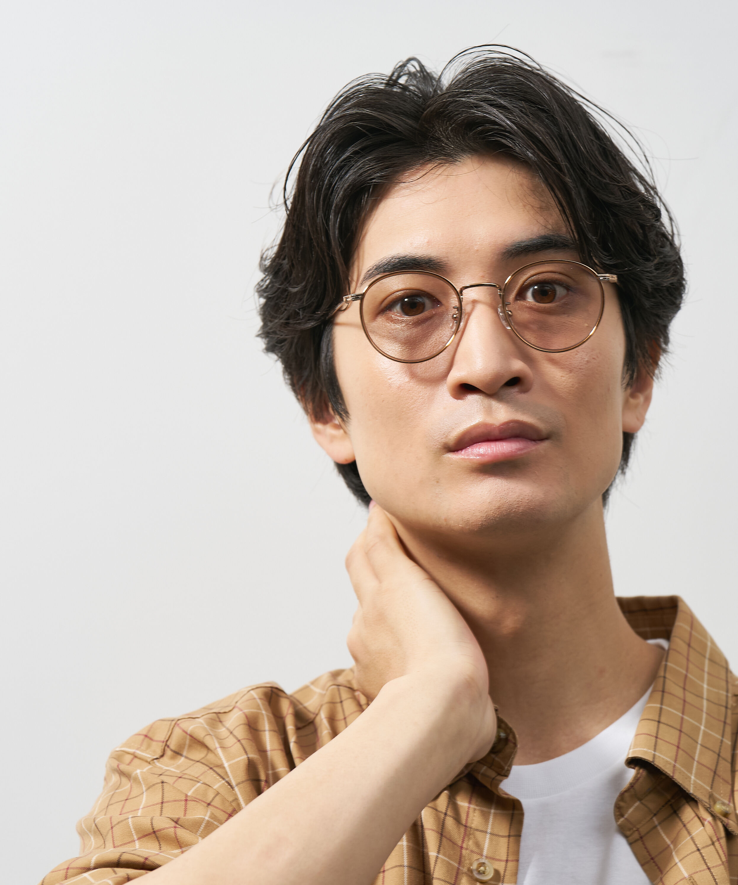  「Zoff | UNITED ARROWS ボストン型 サングラス メタル チタン 軽量 UVカット ユナイテッドアローズ」|サングラス|