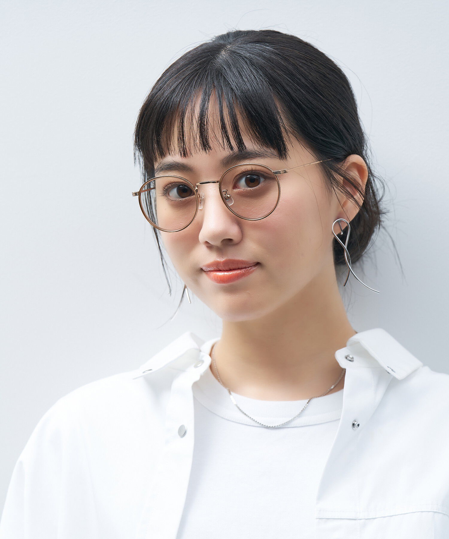  「Zoff | UNITED ARROWS ボストン型 サングラス メタル チタン 軽量 UVカット ユナイテッドアローズ」|サングラス|