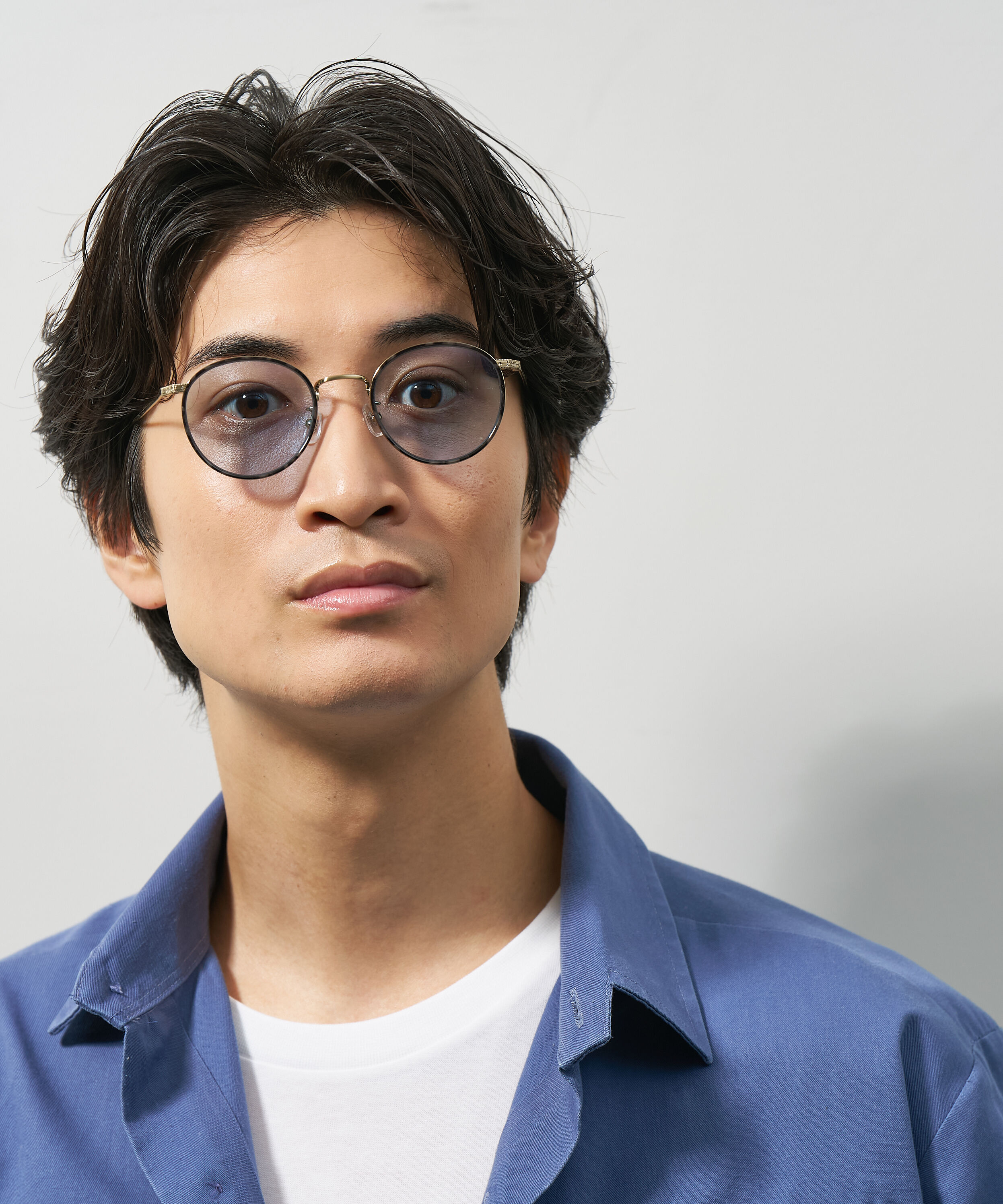  「Zoff | UNITED ARROWS ボストン型 サングラス メタル チタン 軽量 UVカット ユナイテッドアローズ」|サングラス|