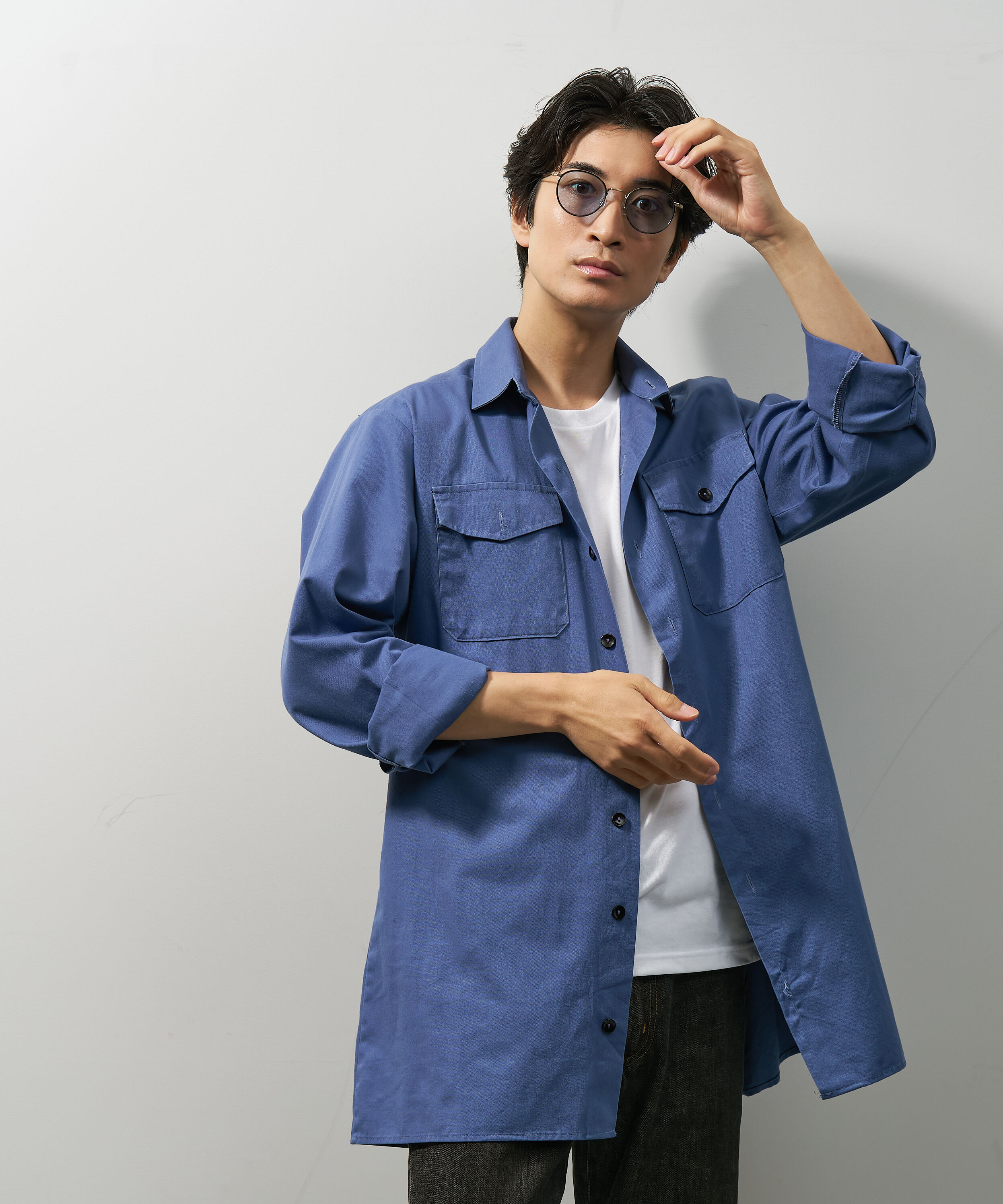  「Zoff | UNITED ARROWS ボストン型 サングラス メタル チタン 軽量 UVカット ユナイテッドアローズ」|サングラス|