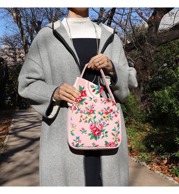 FEILER「マドモワゼルローズ　ハンカチ」|ハンカチ|