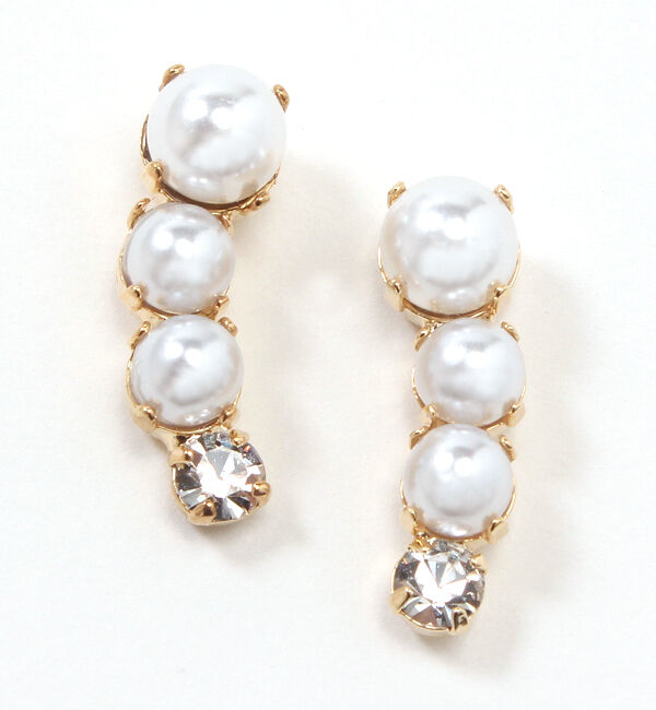 Phoebe「【シリーズ累計販売20000点突破！】Rio de laパールピアス」|ピアス|ゴールド