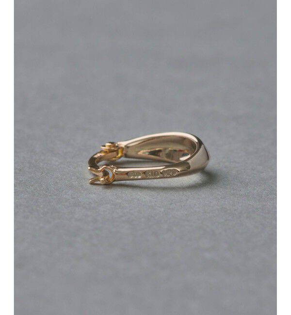 ete「K10MPG フープ ピアス」|ピアス|