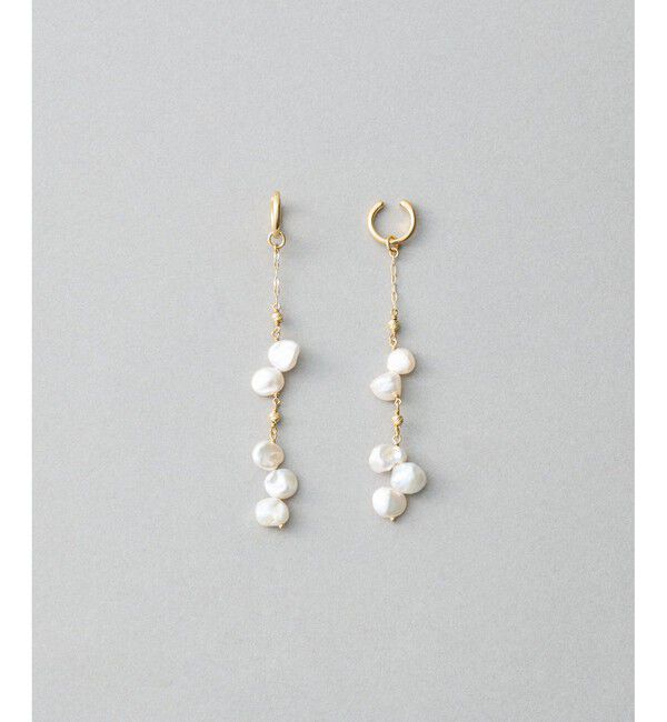 Jouete「イヤリング パール」|イヤリング|イエローゴールド