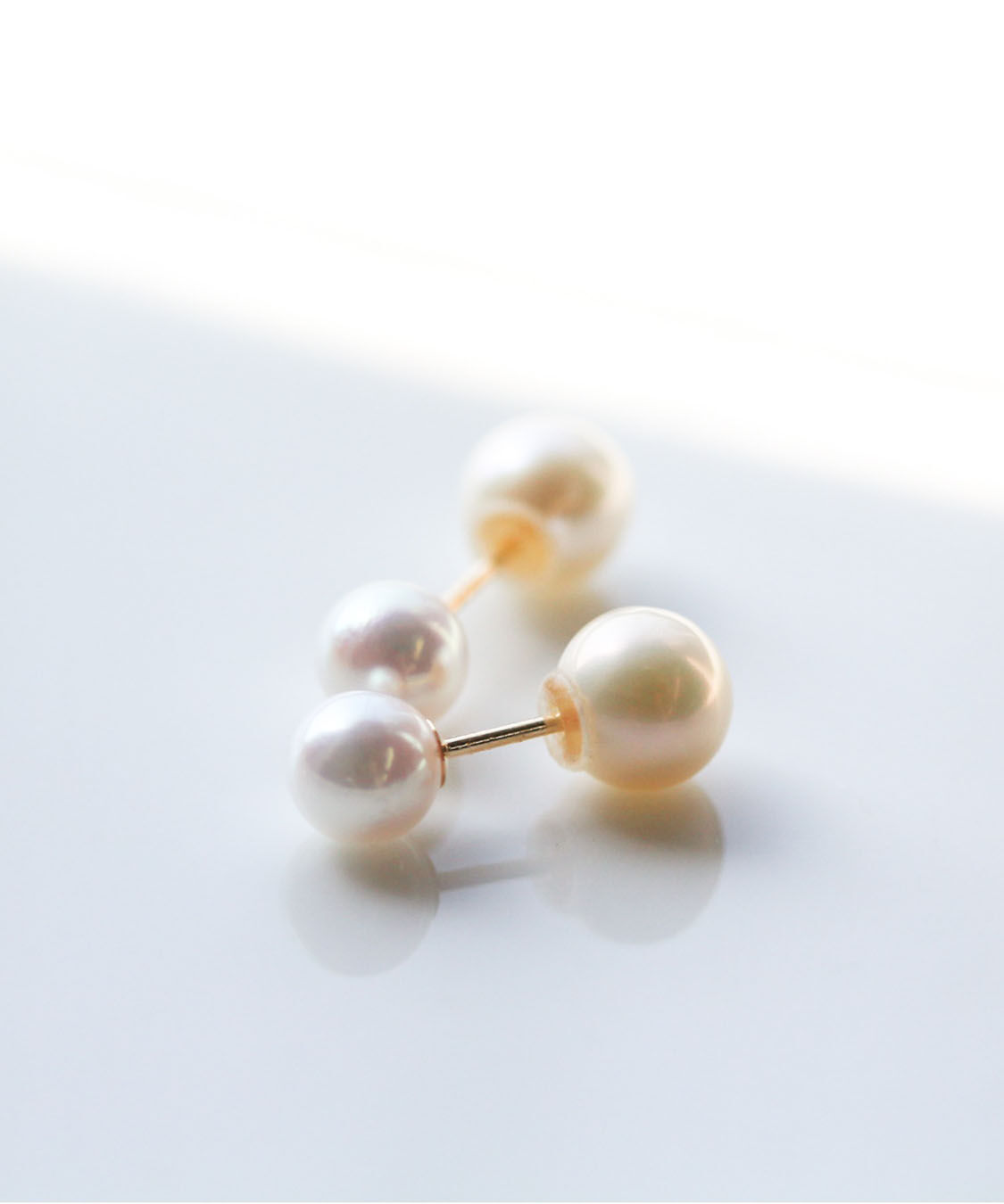  「アコヤパール ピアス | K18 〈パールキャッチ〉」|ピアス|Ｋ１８