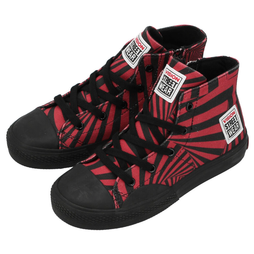 BACKYARD FAMILY「vision street wear キッズ スニーカー 通販 ヴィジョン ビジョン」|スニーカー|レッド1
