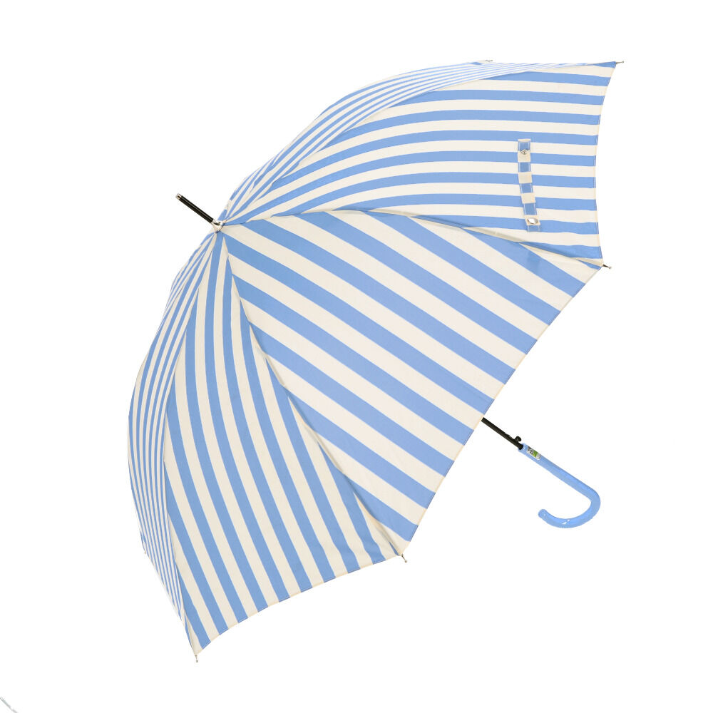 BACKYARD FAMILY「傘 レディース 長傘 耐風 通販 雨傘 風に強い 58cm 58センチ 58 撥水 はっ水」|傘|ブルー2